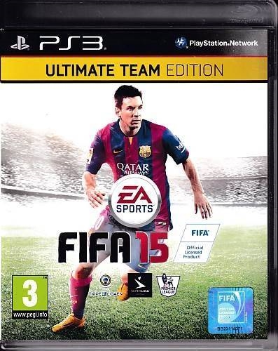 Fifa 15 Ultimate Team Edition - PS3 (B Grade) (Genbrug)